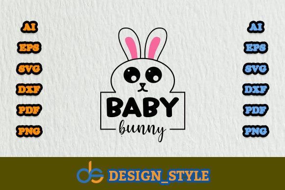 Baby Bunny Svg
