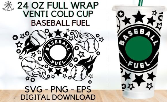 Baseball Fuel Wrap Venti Cold Cup