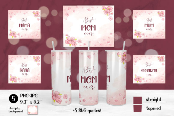 Best Mom Ever Sacura Tumbler