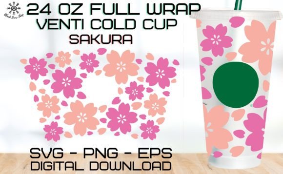 Sakura Wrap Venti Cold Cup