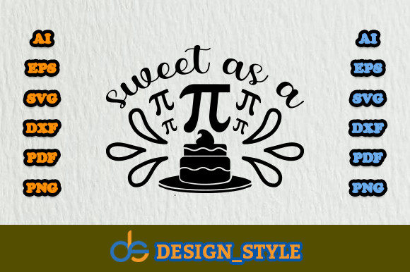 Sweet As a Pi Svg