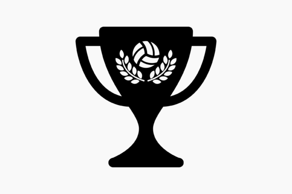 Volleyball Award Trophy
